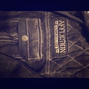 Men’s XL Affliction Zip Hoodie